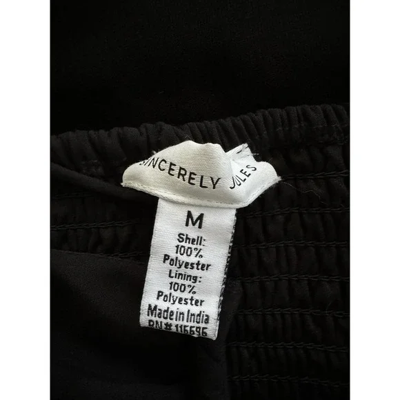 Maxi Dress M Romantic Whimsigoth Boho Dark Fairy Grunge Witchy Convertible Flowy - Picture 14 of 15